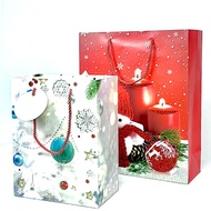 Hd Paper Bag Christmas Motif/Paperbag Christmas/Christmas Paper Bag/Paper Tote Bag