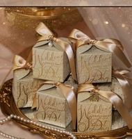 พร้อมส่ง ...(กล่องของขวัญ กล่องงานแต่ง กล่องกระดาษpre-wedding สีเงิน-สีทอง