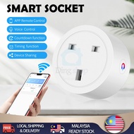 🔥24h Ship🔥 Smart Plug / Timer plug Smart life Tuya WIFI Smart Plug Socket Power Switch Home Automation Amazon Alexa 天猫精灵