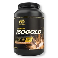 PVL Iso Gold Whey 100% Premium Whey Protein Isolate+Hydrolyzed - 2 Lbs พรีเมียมเวย์โปรตีนไฮโดรไลท์ ส