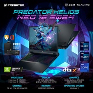 Acer Predator Helios Neo 16 2024 14th Gen i5/i9 RTX4060 16" 2.5K 240Hz 16GB RAM 1TB SSD ZZM Trading