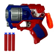 Super Hero Nerf Gun Soft Bullets Blaster Darts Toy Avengers Nerf