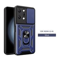 Xiaomi Redmi 12 4G Case Softcase SLIDE ARMOR CAMERA PROTECTION Case Casing Hp Redmi 12 4G