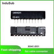 YY 100pcs/lot XG4C-2031 New Original Flat Cable Connector 2.54MM pitch Plug 20P Straight DIP20