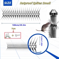Anti-Bird Spikes 1m Stainless Steel Anti Spikes Entangle Balcony Eave Sills Bird Scare Anti-bite Det
