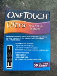 OneTouch 血糖採血試紙 （已過期半年）HKD20盒