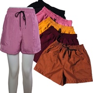 Taslan Shorts for Ladies and Women - two side pockets