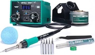 YIHUA 939D+ Digital Soldering Station(SE), 75W Equivalent,Precision Temp Control (392°F to 896°F) & 
