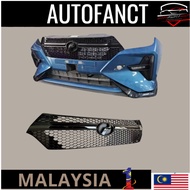 PERODUA AXIA 2023-2025 FACELIFT ABS SPORT FRONT BUMPER GRILLE GRILL GLOSSY BLACK