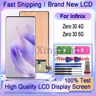 Original AMOLED For Infinix Zero 30 4G 5G LCD Display Touch Screen Replacement