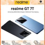 REALME GT7T | Dimensity 8400-MAX Chipset | 7000mAh Titan Battery | AI Travel Snap Camera | Original 