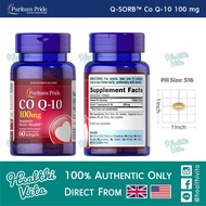 Puritans Pride - Q-SORB™ Co Q10 100 mg : 60 Sgel ❌Exp. 05/27