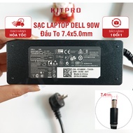 Sạc Laptop Dell 19.5V 65W 90W 130W Đầu Kim Chân Nhỏ Chân To Các Loại Dây Sạc Laptop Dell Inspiron Vo