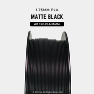 (Local Stock) Matte Black PLA Filament 1.75mm 1kg for 3D Printer/Printing Alt Tab BAMBU AMS CREALITY