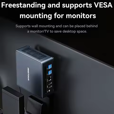 SZBOX MINI PC R9 7940HS / R9 8945HS / R7 8845HS Windows 11 Pro 2*DDR5 2*PCIE4.0 WiFi 6E BT 5.3 40G U