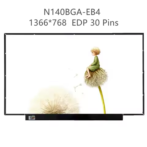 N140BGA-EB4 N140BGA-EA4 NT140WHM-N44 14.0'' Laptop Lcd Screen 1366*768 EDP 30 Pins