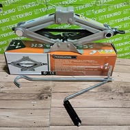 Paket Dongkrak Jembatan Ulir 1 Ton / Tekiro Kunci Roda Mobil Tarik Wheel Master Wrench 19 X 21 Mm Te