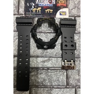 BNB CUSTOM GA700 HITAM GOLD + BUCKLE JAPAN + 2 PCS SPRING BAR FOR ORIGINAL GSHOCK
