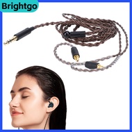 brightgo-my Headphone Upgrade Replacement Cable 3.5mm Stereo Plug for IE100 Pro IE400 IE500 Earphone