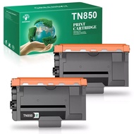 2 High Yield TN850 Toner Cartridge For Brother TN820 MFC-L5900DW HL-L6200DW