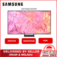 [DELIVERED BY SELLER] Samsung Q60C 75 Inch QLED 4K Smart TV with Quantum Dot QA75Q60CAKXXM QA75Q60C 75Q60C