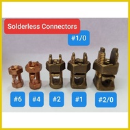 ♞ ▧ ✢ Solderless Connector Split-Bolt Split Bolt Connector #8, #6, #4, #2, #1, 1/0, 2/0