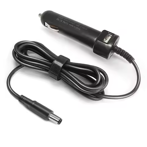 19.5V 3.34A 4.64A 90W Car Charger Laptop Adapter for Dell Latitude E5270 E5450 E5470 E5570 E7270 E74