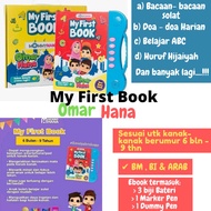 MY First Book OMAR HANA/ My First Book MUMMY HANA[ Ready Stock] Buku kanak-kanak