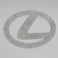 Lexus Emblem Logo Bling Bejeweled Diamond Crystal Car Emblem