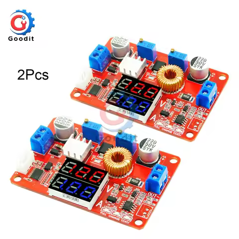 2Pcs/Lot Adjustable DC 5-35V Step-down Module Constant Current Voltage Regulated Converter Power Sup