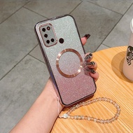 TPU Casing Realme 7i 7 C17 C7 GT NEO MASTER edition 5G Sparkling powder electroplated silicone soft 