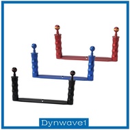 [Dynwave1] Aluminium Alloy Underwater Camera Tray Diving Video Light Stabilizer Rack Holder Red