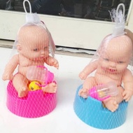 Mainan Anak Boneka Bayi Dengan Pispot + Bebek