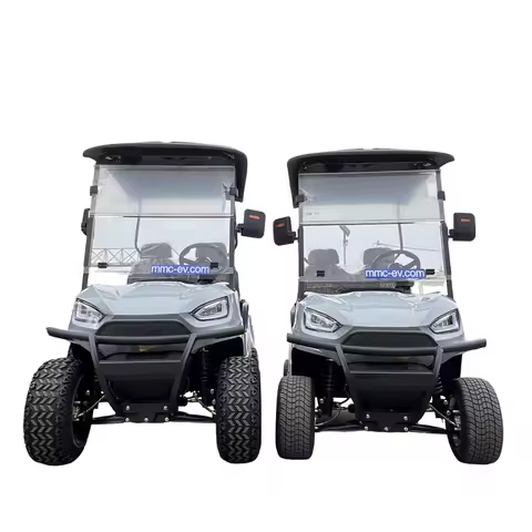 Hot Sale Customized 4/2 Seater Electric Golf Cart Four Wheeler Club Car 60v Lithium Battery Electric