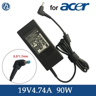 New 19V 4.74A 90W AC Adapter for Acer Aspire 7552G AS7552G 7552G-5107 7552G-6061 DT-19V90W3P PA-1900-24 Laptop Charger