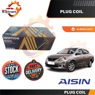 [AISIN] PLUG COIL / IGNITION COIL - NISSAN ALMERA (N17)