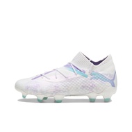 PUMA FUTURE 7 ULTIMATE Soccer Shoes Womens Low Top White Purple Blue 108182-01