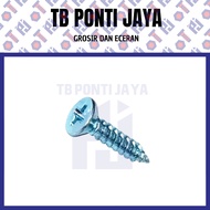 FAB Screw 8 x 5/8 16mm Tapping Screw Moonlion Flat Head Screw