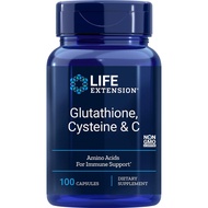 Life Extension Glutathione, Cysteine & C, 100 vege caps