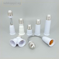 65mm 95mm 14cm Flexible AC E27 To 2 E27 bulb Base power Socket plug Converter LED Light Lamp  Extend