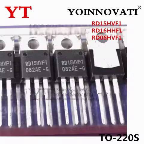 5PCS New RD15HVF1 RD16HHF1 RD06HVF1-501 TO-220S Silicon MOSFET Power Transistor