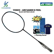 Yonex ARCSABER 0 Ability, Clear, Feel Black Edition Series Badminton Racket