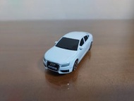 全新盒裝1:64~奧迪 AUDI A5 白色 黑窗合金滑行車