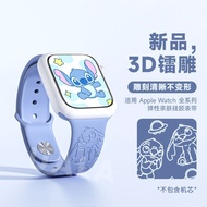 史迪仔iWatch手表带苹果Applewatch表带可爱///代硅胶S腕带Stitch iWatch watch with Apple Akanqinwo2.my20250602