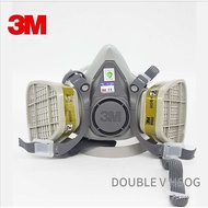 3 M 6200 + 3 M 6006 HALF FACEPIECE REUSABLE RESPIRATOR + CARTRIDGE MULTI GAS/VAPOR