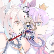 GANTUNGAN Azur Lane Ayanami Keychain - Key Chain - Souvenir - Anime - Keychain - Anime Keychain
