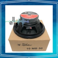Speaker 10 inch Black Spider 10 MB 50 Full Range Mid Low Blackspider