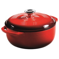 Lodge Enameled Cast Iron Dutch Oven, 4.5 quart / 4.26 liters, EC4D43