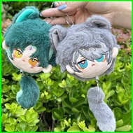 ST1 Genshin Imapct Alhaitham Xiao Plush Dolls Gift For Girls Bag Pendant With Tail Stuffed Toys For 