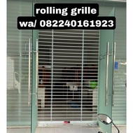 rolling door alumunium rolling grille